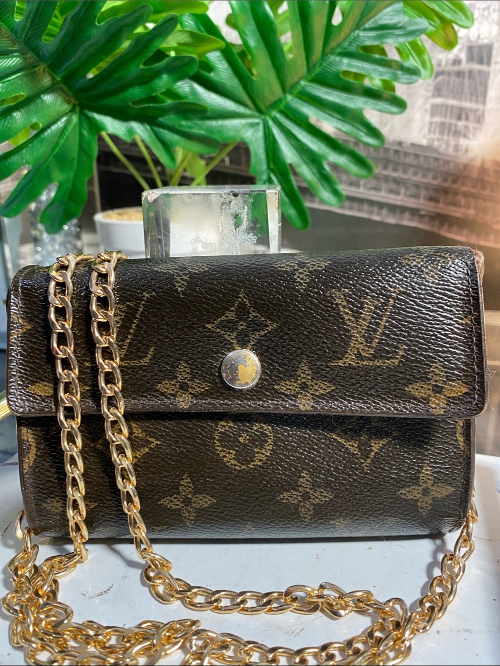 Authentic Rare Louis Vuitton Vintage Monogram Wallet